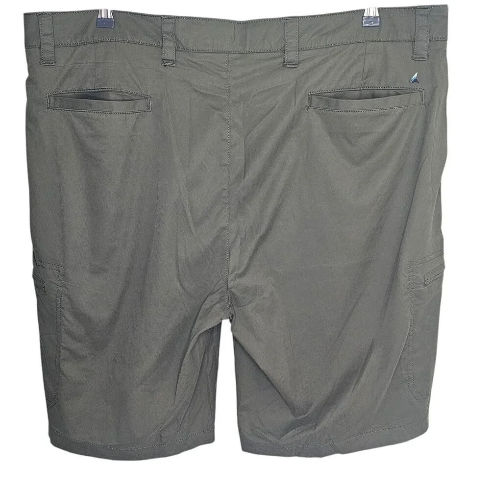 Tailor Vintage Gorpcore Travel Army Green Cargo Outdoor Shorts